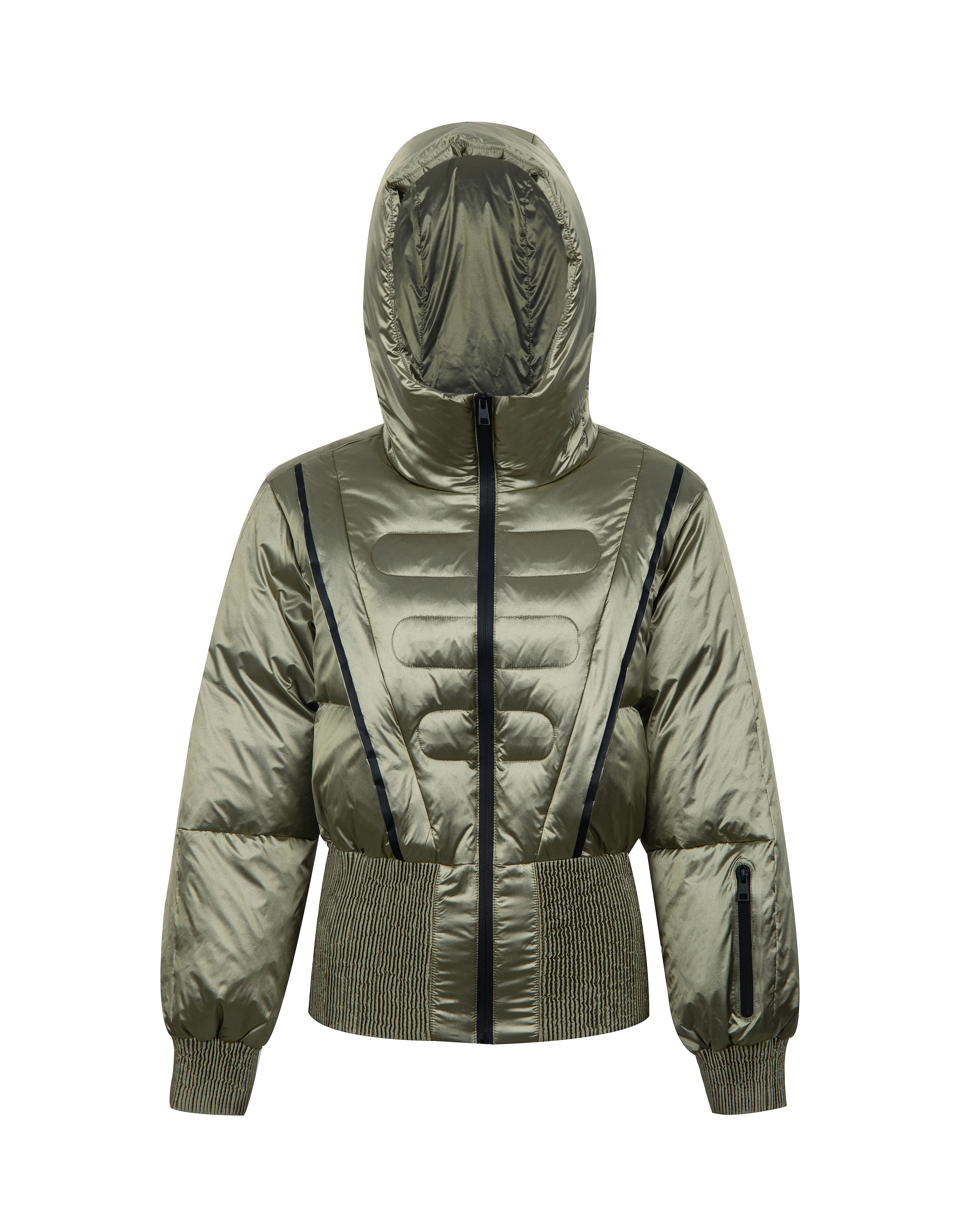 Dame h&aelig;ttejakke Vinter Thicken Warm Puffer Jacket