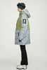 Damen-Parka mit Print