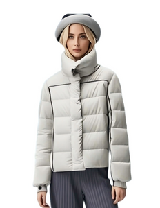 Stilfuld Ultra - Let Damedun - lignende Puffer Coat