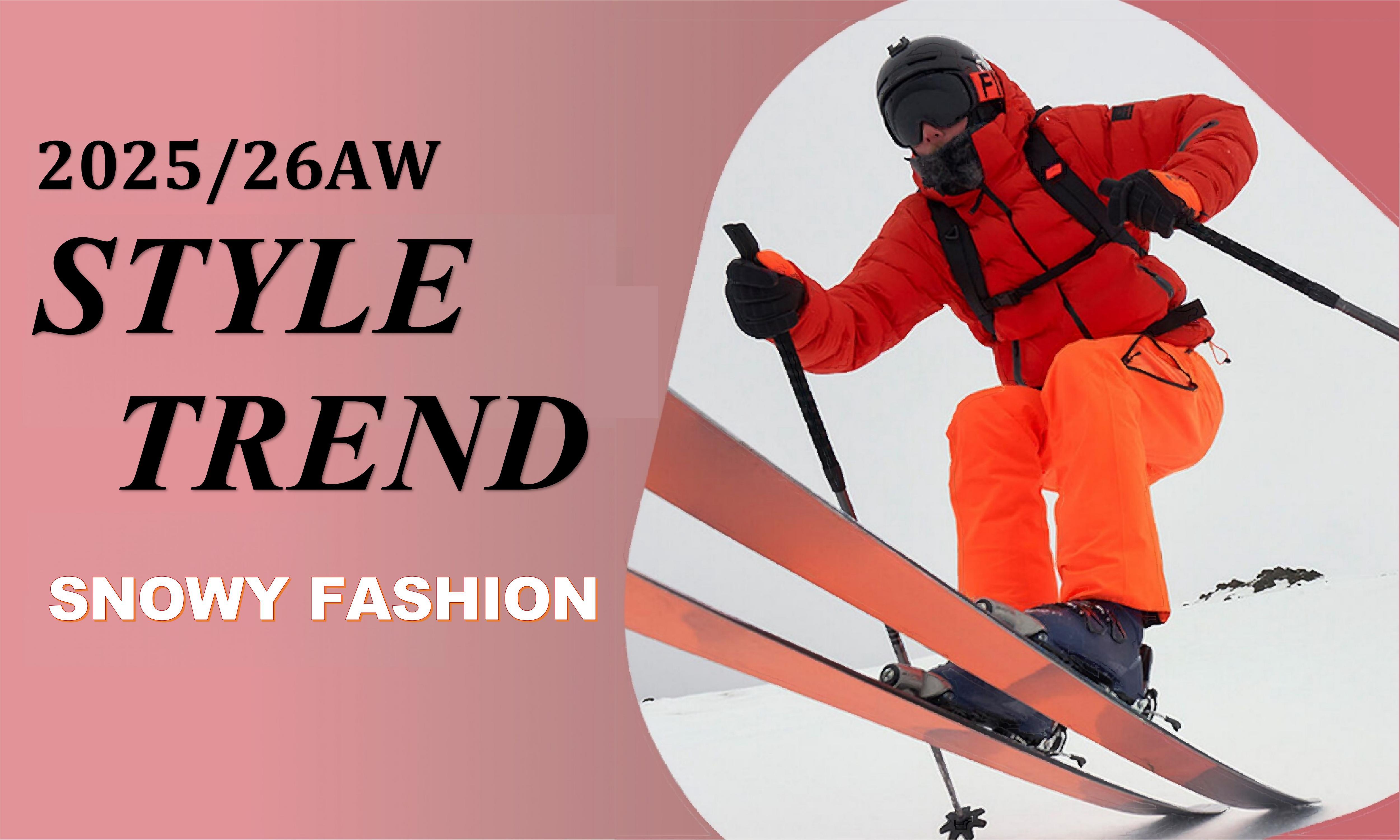 JXD AW25/26 STYLE TREND : SNOWY FASHION