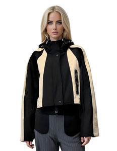 Kontras Kasual Bergaya - Jaket Warna