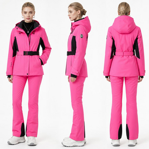Bedruckter Ski-Einteiler f&uuml;r Damen