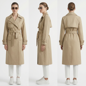 Women 's Convertible Long fossa Coat - detachable Sleeve Aquarum abhorrens Fossa Jacket