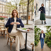 Parisini-inspirati Tuedam Knit Hybrid Jacket - aqua-repellens, Contra Binding, Tailored Short Silhouette